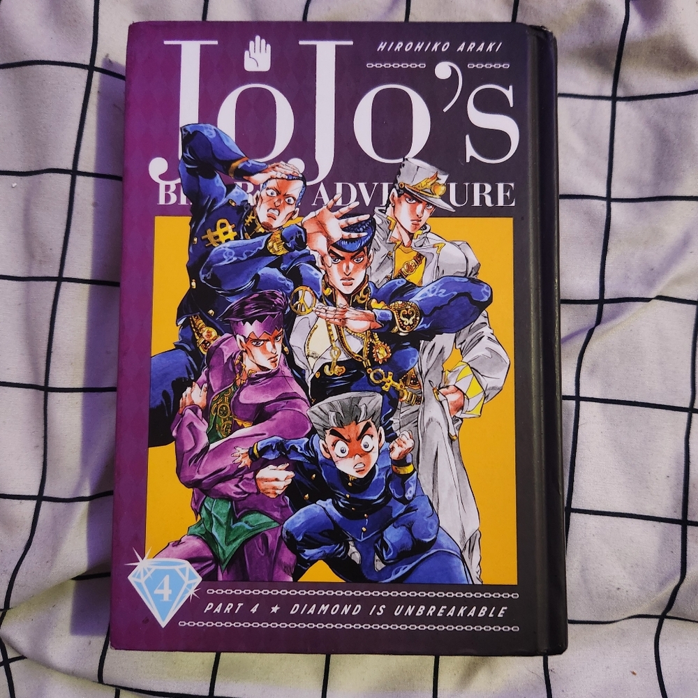 JoJo's Bizarre Adventure Manga Diamond is Unbreakable Volume 4
